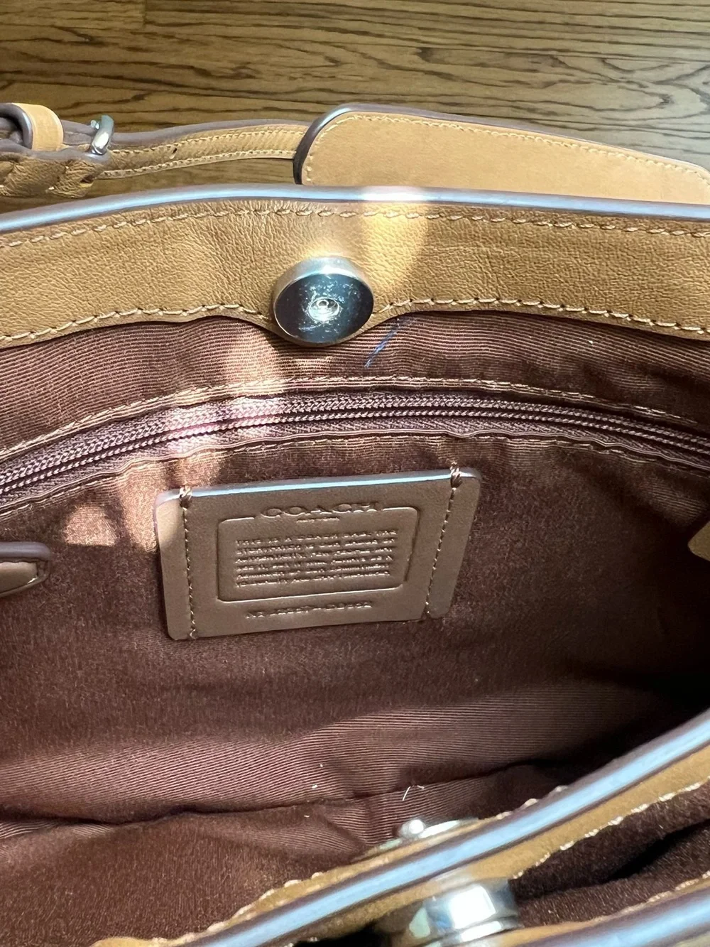 Coach Penelope Caramel Leather